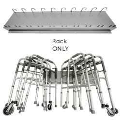 FOLDING WALKER STORAGE SYSTEM