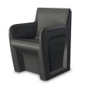 33"H X 24"W X 24"L ARM CHAIR
