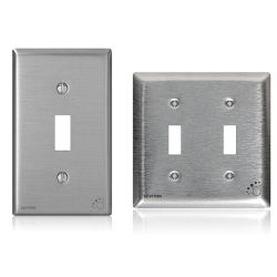 TOGGLE SWITCH WALLPLATE, STD.