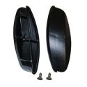 END CAPS FOR RUBBERMAID, PAIR