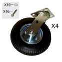 8" PNEUMATIC SWIVEL & RIGID