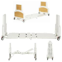 FLOOR-LEVEL LTC BED, 330 LB