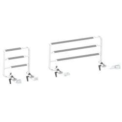 SPLIT SIDE RAIL FOR BEDS
