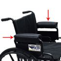 WHEELCHAIR ARMREST CUSHION