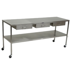 INSTRUMENT TABLE W/ DRAWERS