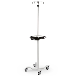 4-LEG IV POLE W/ 4-HOOK TOP