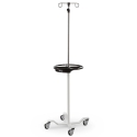 4-LEG IV POLE W/ 4-HOOK TOP