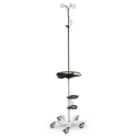 5-LEG IV POLE, 5-HOOK TOP