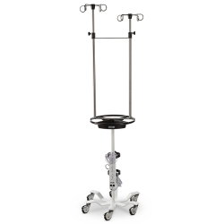 6-LEG IV POLE, TWO 4-HOOK TOPS
