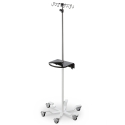 6-LEG IV POLE, 8-HOOK RAKE TOP