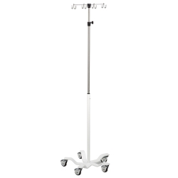 5-LEG IV POLE, 8-HOOK RAKE TOP