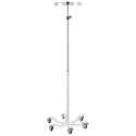 6-LEG IV POLE, 8-HOOK RAKE TOP