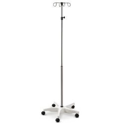 5-LEG IV POLE, 4-HOOK TOP