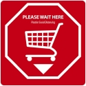 Social Distancing & Crowd Control Signs