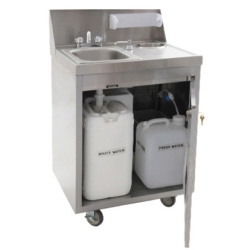 PORTABLE HAND SINK, ENCLOSED