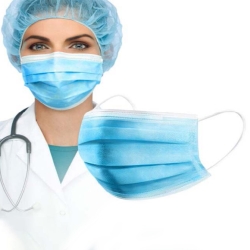 3-PLY DISPOSABLE FACE MASKS