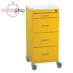 ISOLATION CART, 4 DRAWER W/KEY