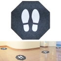 STICK-AND-STAND MAT, 17" X 17"