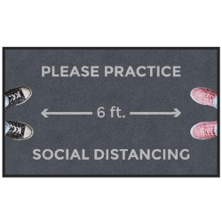 MESSAGE MAT 5'W X 3'H PLEASE