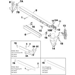 HEX DOG SHAFT FOR 98/99 SERIES