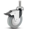 2" CHROME TOTAL LOCK CASTER