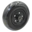 8" X 2" FRONT WHEEL - HARD W/