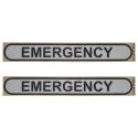 LABEL, EMERGENCY,