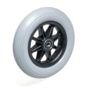 6" X 1" CASTER ASMBLY, GREY