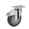 5"STAINLESS SWIVEL LOCK CASTER