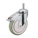 3" STAINLESS TOTAL LOCK CASTER