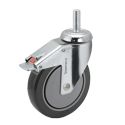 3" STAINLESS TOTAL LOCK CASTER