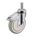 3" STAINLESS TOTAL LOCK CASTER