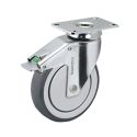 5" CHROME SWIVEL LOCK CASTER