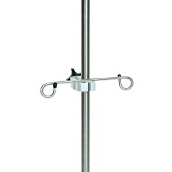 STAT HANGER FOR IV POLE STNLSS