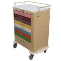 9-DRAWER TALL PEDIATRIC CART