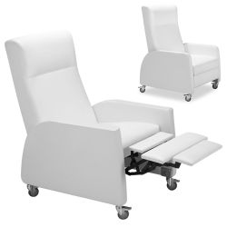 3 POSITION PUSH ARM RECLINER