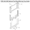 SERVING TRAY HOLDER/FTBOARD