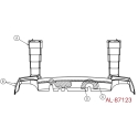 LABEL, 4-SIDED, LIFT/LOWER