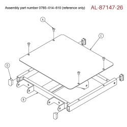 THIGH SECTION ASSY, GREY