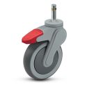 4" TOTAL LOCK GRIP RING CASTER