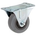 2" RIGID PLATE CASTER