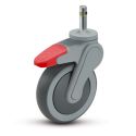 5" TOTAL LOCK GRIP RING CASTER