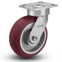 4" SWIVEL CASTER, POLYURETHANE
