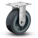 5" RIGID CASTER, POLYURETHANE