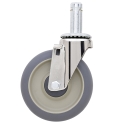 5" SWIVEL CASTER, TPR