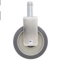 5" RIGID CASTER, TPR