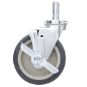 6" SWIVEL CASTER W/ BRAKE