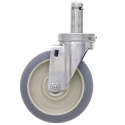 5" CART-WASHABLE SWIVEL CASTER