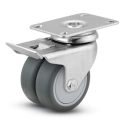 2"DUAL WHEEL TOTAL LOCK CASTER