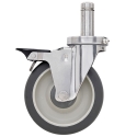5" CART-WASHABLE SWIVEL CASTER